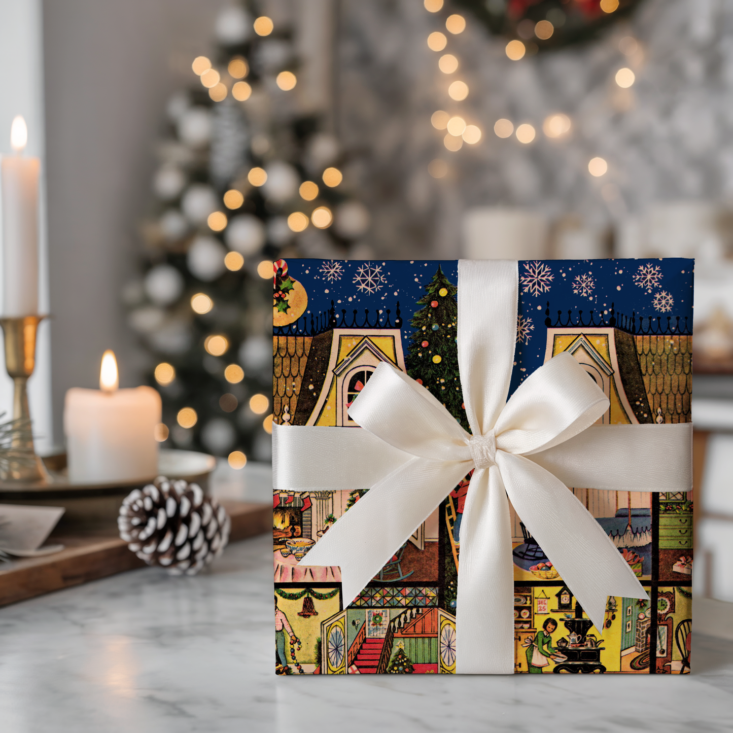 Dollhouse Santa