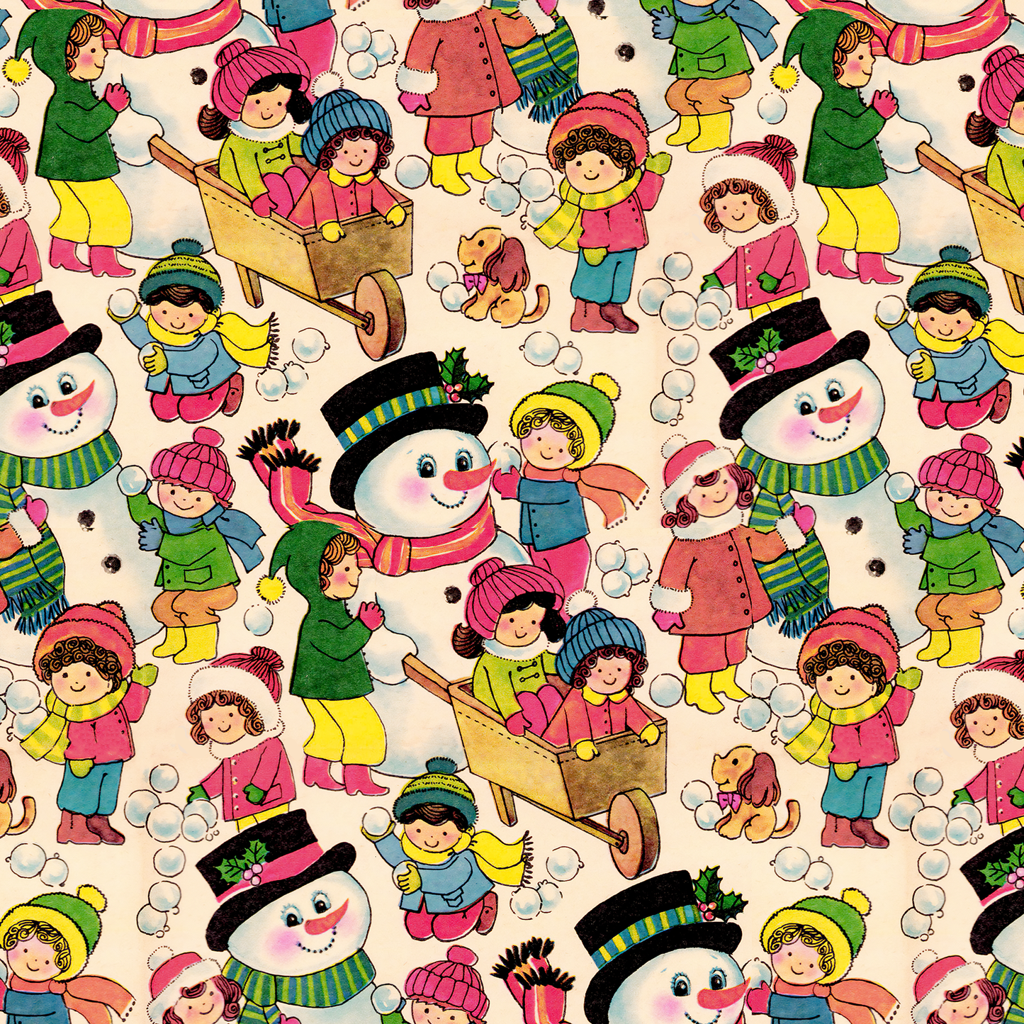 Kids and Snowballs