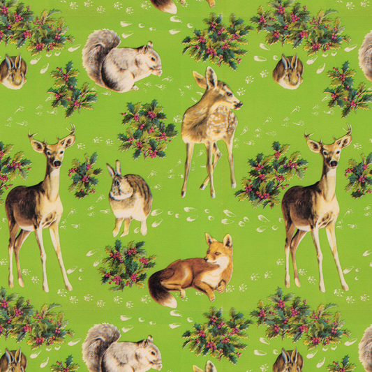 Wild Critters on Fresh Green