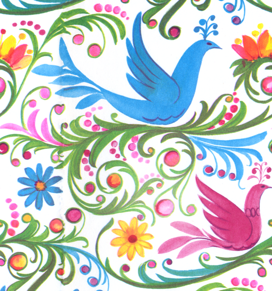 Floral Partridges