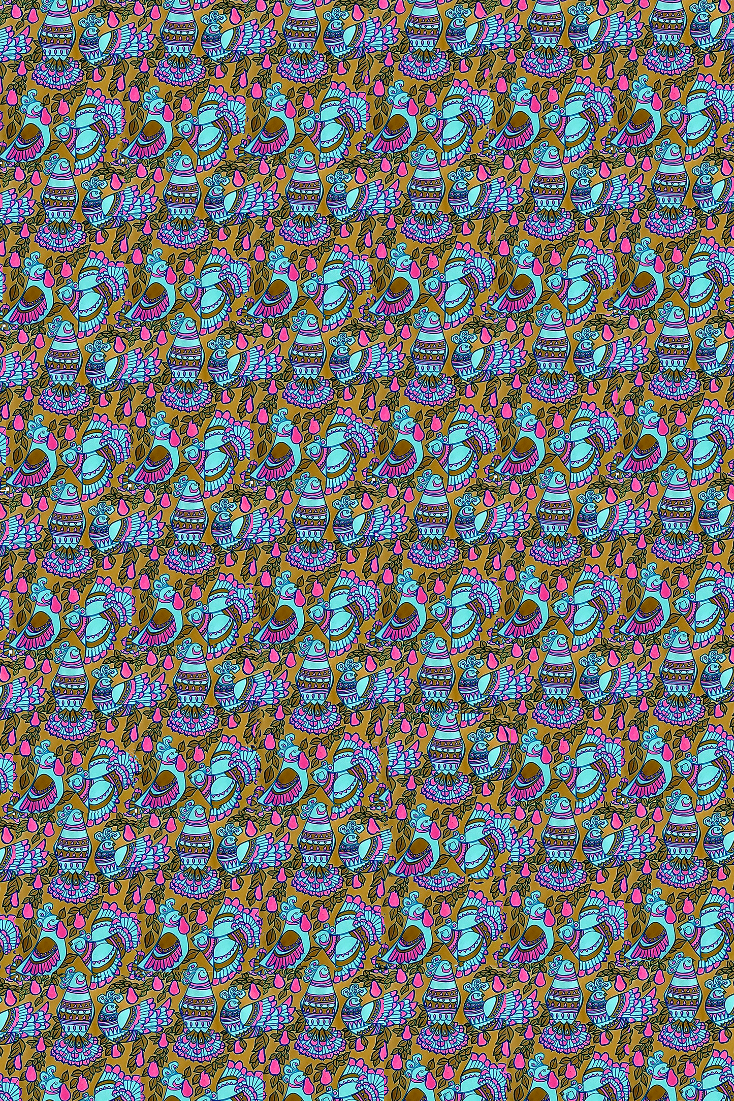 Turquoise Partridges