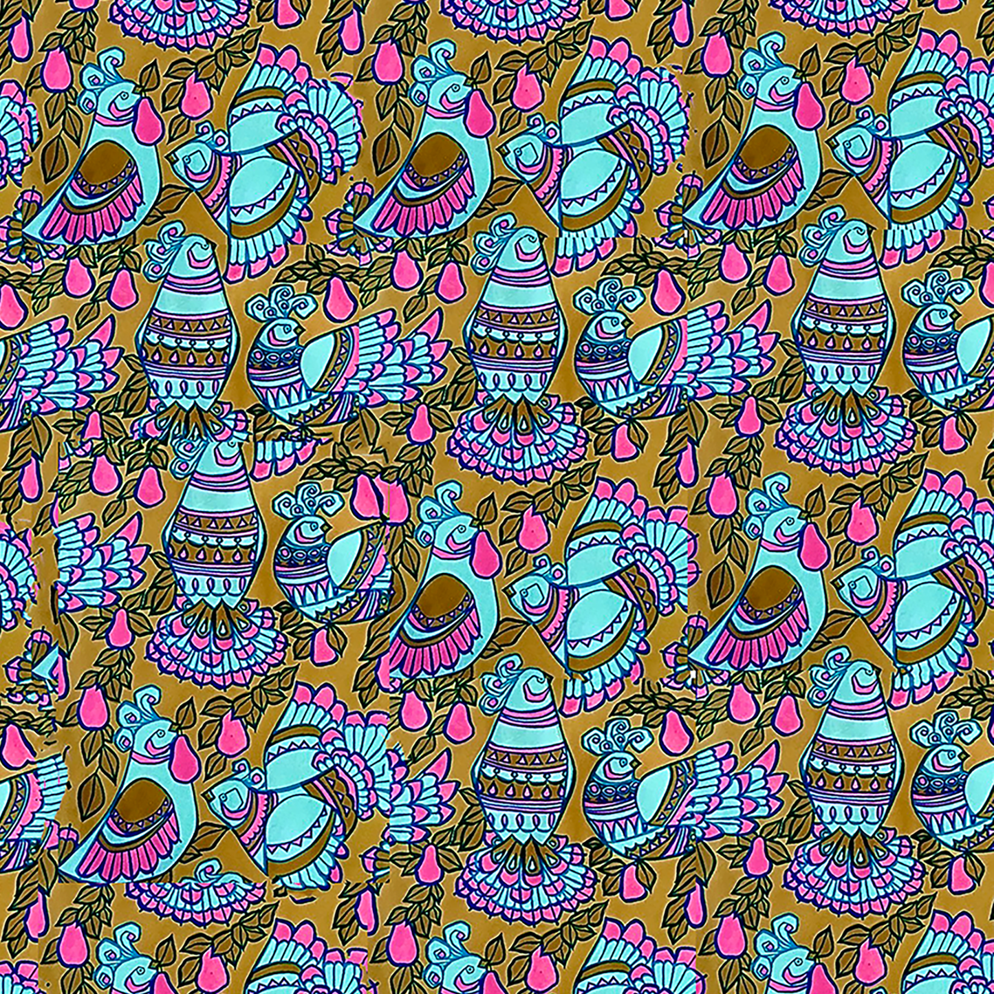 Turquoise Partridges