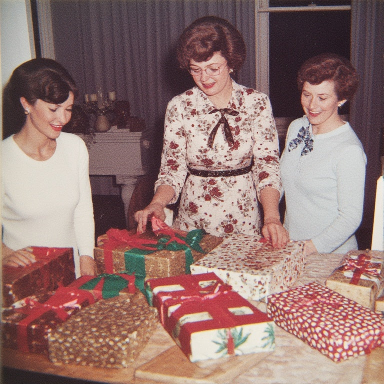 Pink Lanterns on Red