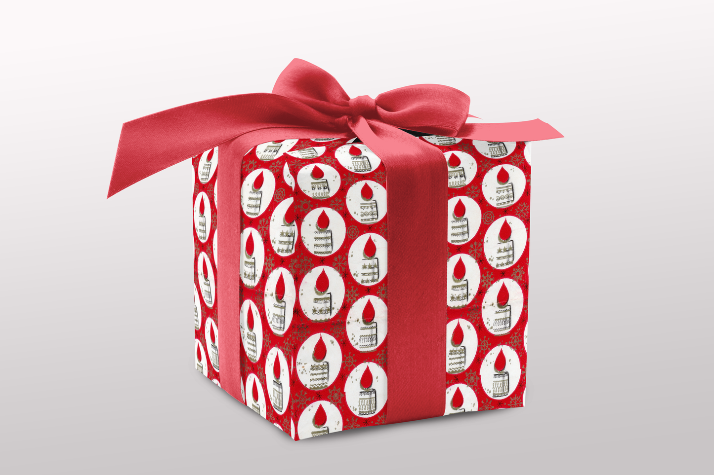 White Circle Candles